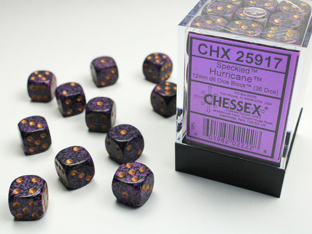 Chessex Speckled Hurricane dice