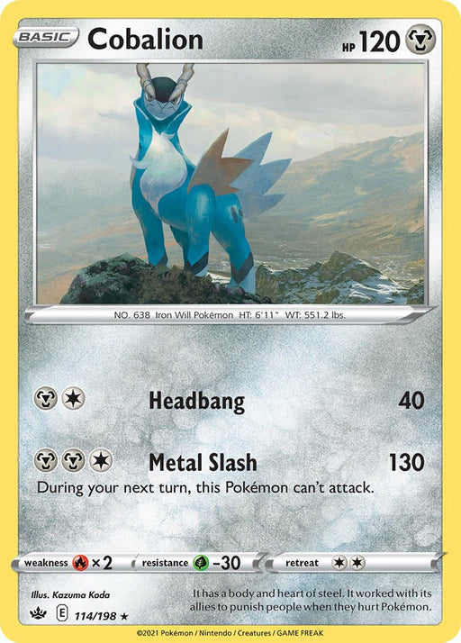 Cobalion - 114/198