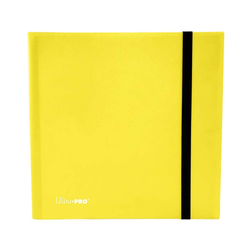 Eclipse 12-Pocket PRO-Binder - Lemon Yellow
