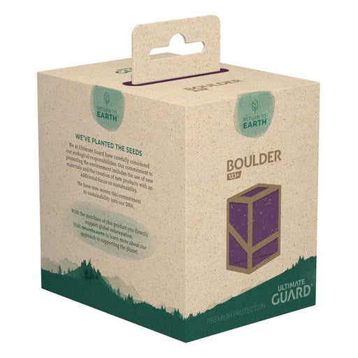 Return to Earth Boulder Deck Case Purple (133+)