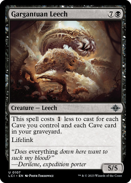 Gargantuan Leech