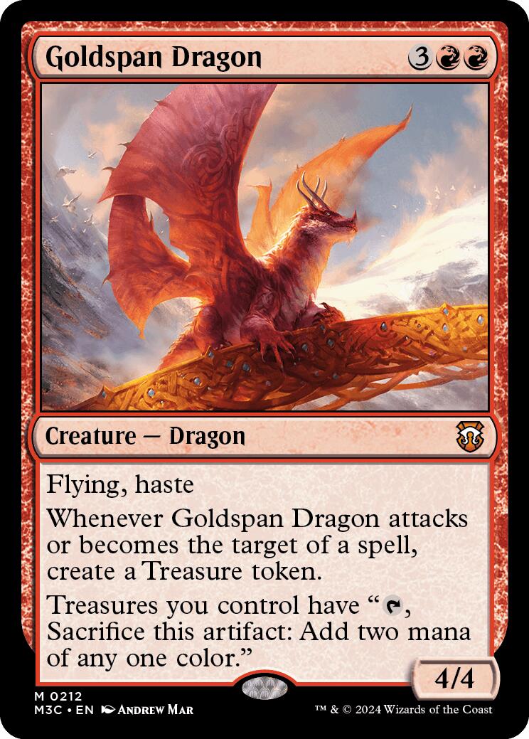 Goldspan Dragon (Ripple Foil)