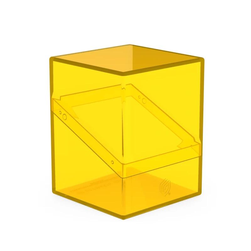 Boulder Deck Case - Clear - Amber (Holds 100+)