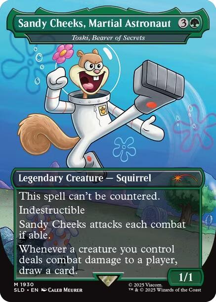 Sandy Cheeks, Martial Astronaut - Toski, Bearer of Secrets