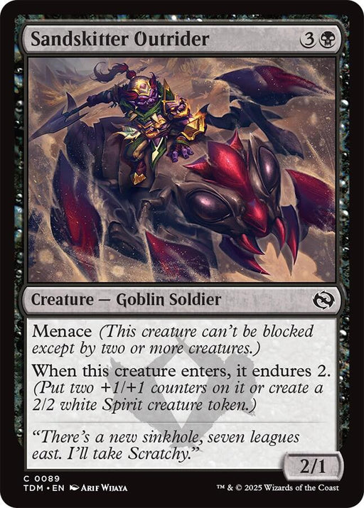 Sandskitter Outrider