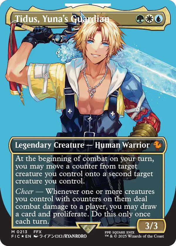 Tidus, Yuna's Guardian (Borderless) (Surge Foil)