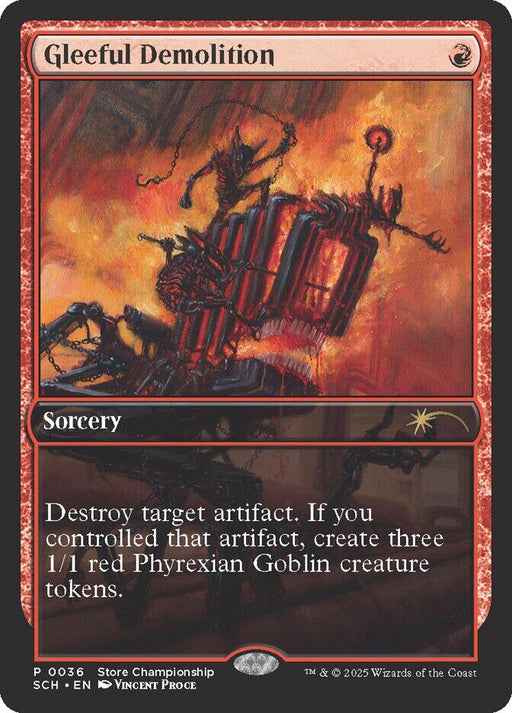 Gleeful Demolition