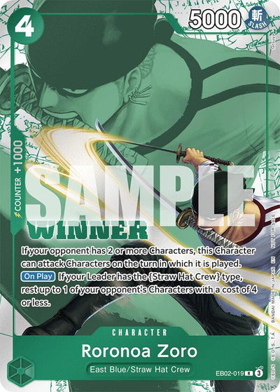 Roronoa Zoro (Winner Pack 2025 Vol. 3)