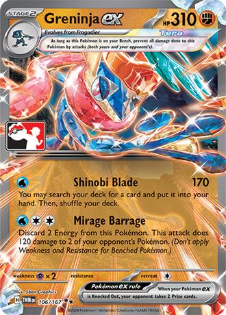 Greninja ex - 106/167