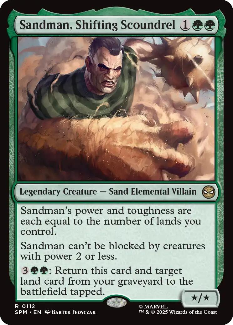 Sandman, Shifting Scoundrel
