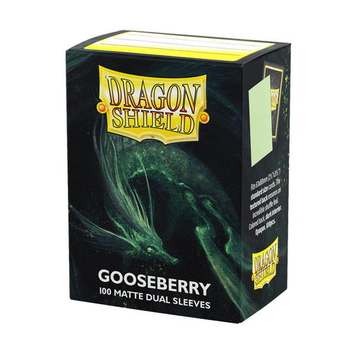 Dragon Shield Dual Matte Standard Sleeves - Gooseberry (100-Pack)