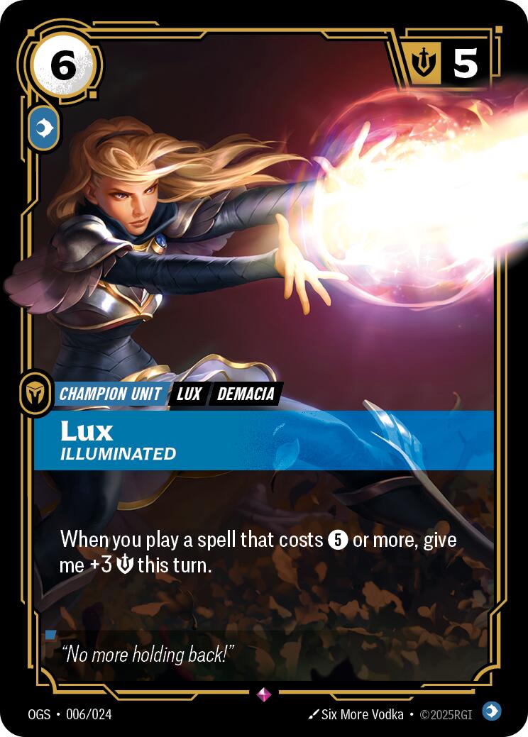 Lux, Illuminated