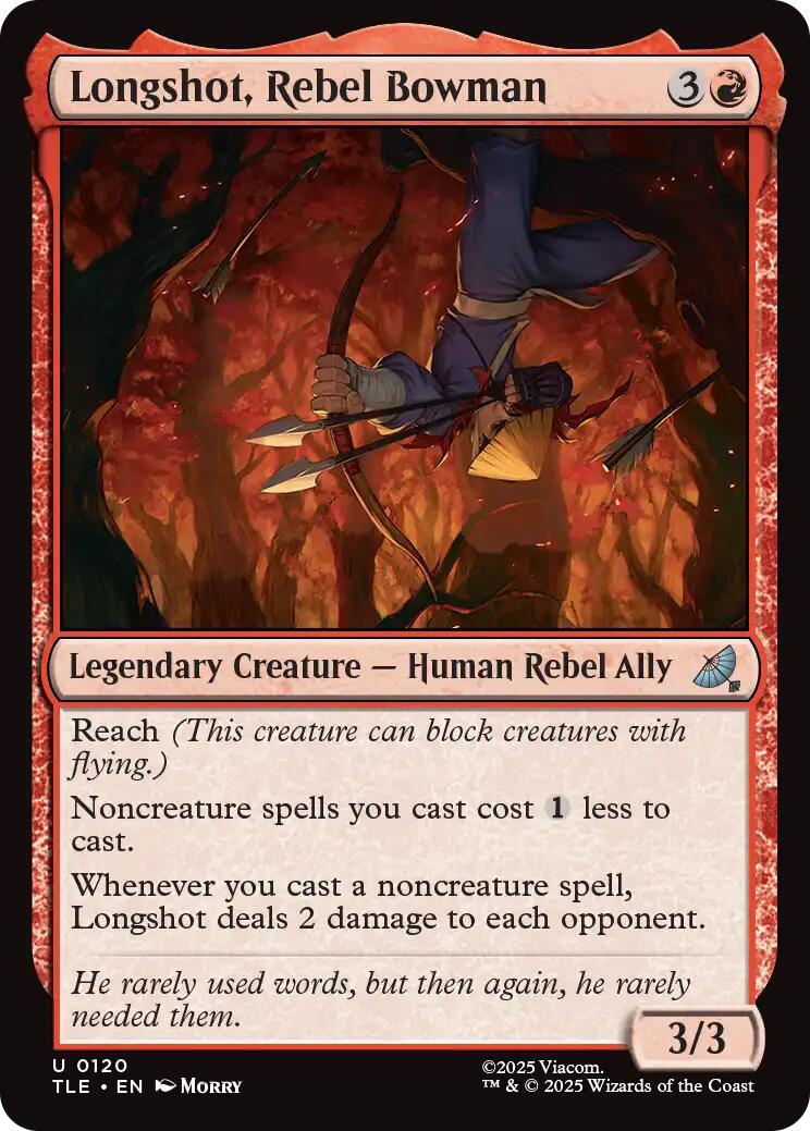 Longshot, Rebel Bowman