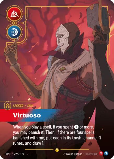 Jhin - Virtuoso (Overnumbered)