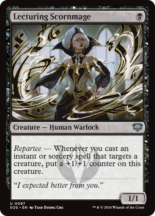 Lecturing Scornmage
