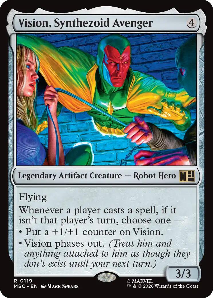 Vision, Synthezoid Avenger