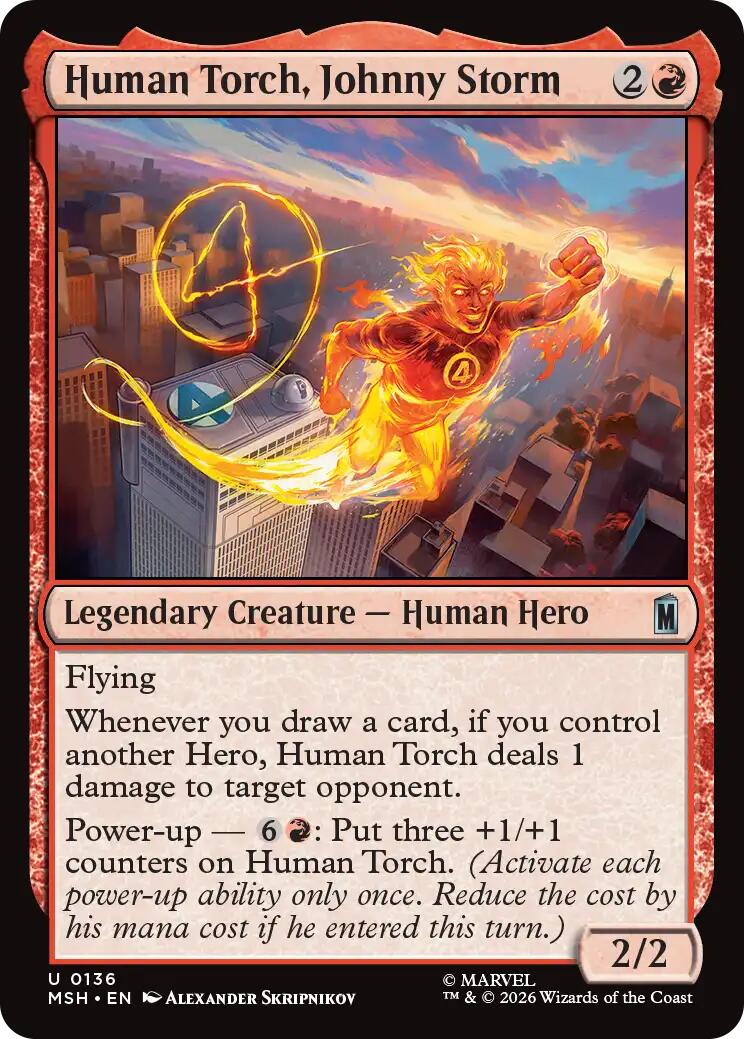 Human Torch, Johnny Storm
