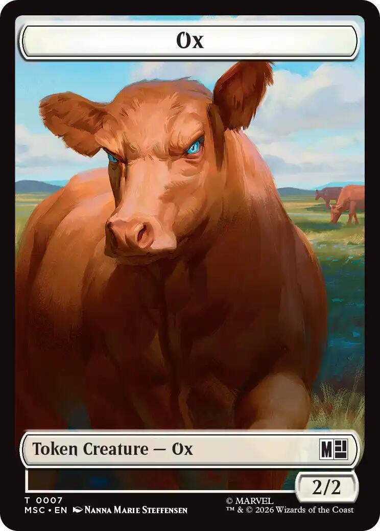 Ox // Vibranium Double-Sided Token