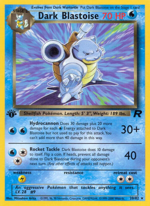 Dark Blastoise (20)