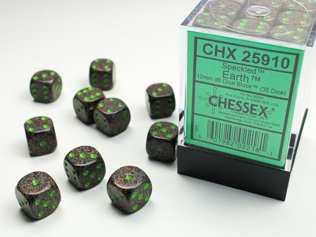 Chessex Speckled 16MM Earth