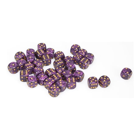 DND Dice Set-Chessex D&D Dice-12mm Speckled Hurricane Plastic Polyhedral Dice Set-Dungeons and Dragons Dice Includes 36 Dice – D6