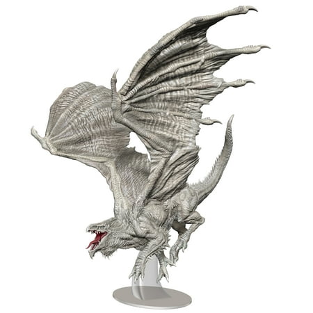 Icons of the Realms: Adult White Dragon